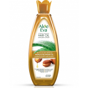 EVA COSMETICS — ALOE EVA STRENGTHENING HAIR OIL WITH ALOE VERA & MOROCCAN ARGAN OIL 170 ML
